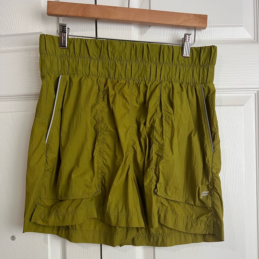 Fabletics Lime Green Athletic Shorts